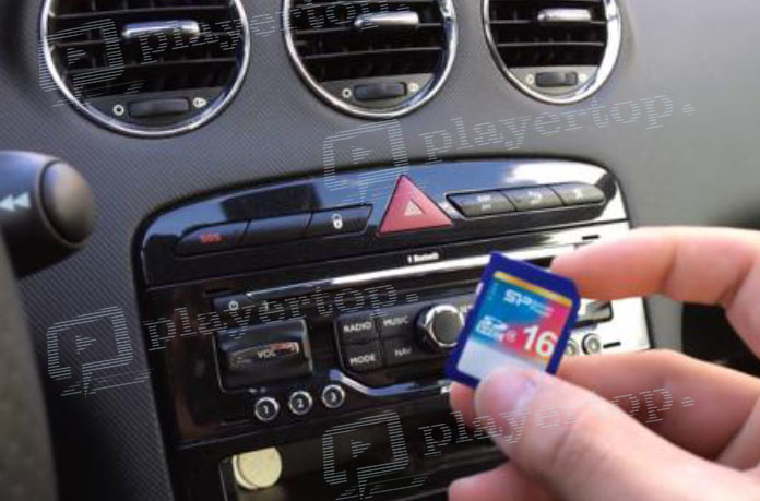 Carte SD GPS pour autoradio